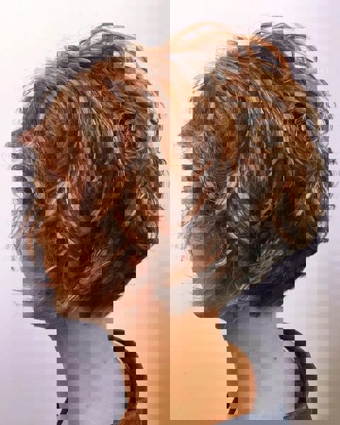 Uroczy miedziany z blond i różowym balayage – najnowsze krótkie fryzury Uroczy miedziany z blond i różowym balayage – najnowsze krótkie fryzury