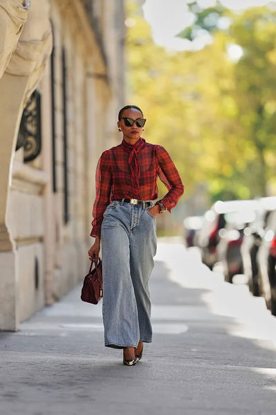 Luźne jeansy Luźne jeansy